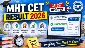 MHT CET 2026 Result OUT now! at cetcell.mahacet.org, Scorecard Download, Rank Card & Cut Off