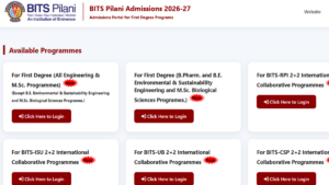 BITSAT Iteration 1 Cut Off & Result 2026; Pilani, Goa, Hyderabad Closing Scores