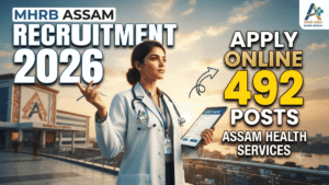 MHRB Assam Recruitment 2026 Apply Online for 492 Faculty Posts – Notification, Eligibility, Age Limit, Salary & Last Date