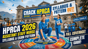 HPRCA Assistant Staff Nurse Syllabus & Exam Pattern 2026 PDF Download, Subject-Wise Topics & Preparation Tips