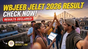 WBJEEB JELET 2026 Result Out – Download Scorecard, Rank Card, Merit List & Result Date