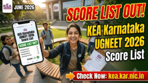 KEA Karnataka UGNEET 2026 Score List Out at cetonline.karnataka.gov.in – Download State Rank PDF & Link NEET Roll Number