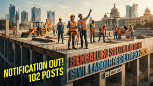Bengaluru South Pourakarmika Recruitment 2026 – Apply Offline for 102 Posts